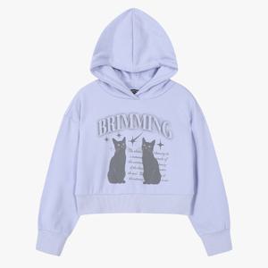 [더데이걸]뉴 그래픽 크롭 후드TGMH25T03_IC