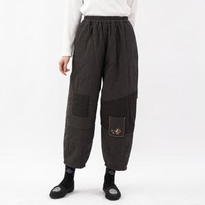 [모슬린]엄마옷 1.5온스본딩 면 생활한복 바지 516FGH033 마담/