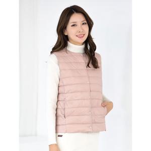 [모슬린]엄마옷 경량 오리털 패딩 조끼 516FGH126 마담/중년여성