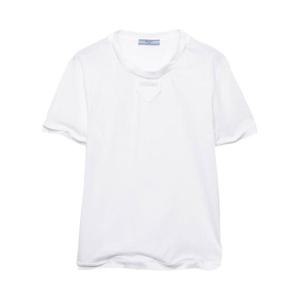 프라다 반팔 티셔츠 3569BSOOO 18QZ F0009 BIANCO