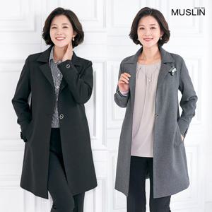 [모슬린]엄마옷 앤티큐 장식 하프자켓 515FGH197 마담/중년여성/