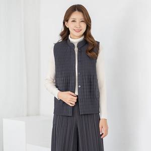 [모슬린]엄마옷 2온스 누빔 차이나 플리츠 조끼 510FGH128 마담/