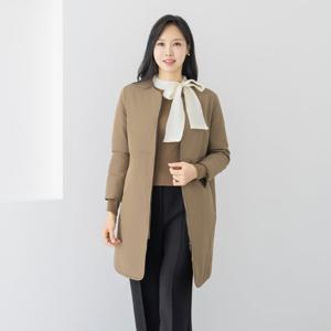 엄마옷 마담4060 엣지노카라롱패딩점퍼 중년여성 데일리 -ZJP2511015-