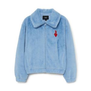 MLB 우먼스 하트 크롭 에코퍼 점퍼 A5 3FFDH0136 43SBS 50CRD