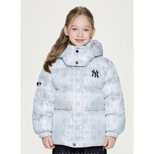 MLB키즈 모노그램 빈티지 DPT 숏패딩 (7ADJM025650SI)