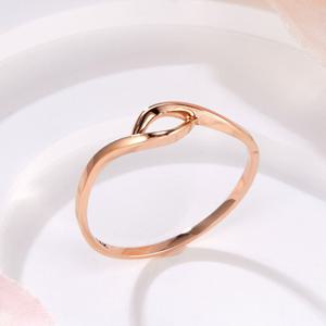 [비앤비골드] 14K 볼륨 원형 크로스 밴드 반지 SRS42281