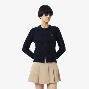 [라코스테공식] 여성 울코튼 케이블 가디건 AF0904-55N L6L