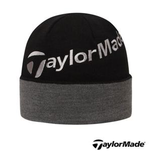 테일러메이드 골프 어페럴 25년 F W 남성 모자 O4625 199 겨울 리버시블 니트 비니 양면 털모자