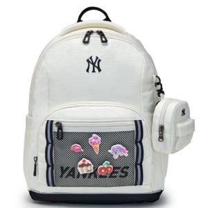 MLB 키즈 베이직 원포켓 메쉬 책가방(7ABKB056-50CRS)