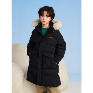 [디스커버리키즈US] (DKDJ62056-BKS) 키즈 올리버 다운 롱패딩