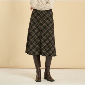 [비씨비지]브라우니 체크 스커트 B5W9S205