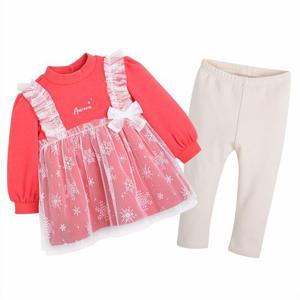 [컬리수]아동 눈꽃 원피스(+레깅스 세트) C224STB01P