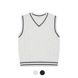 [탑텐키즈][탑텐키즈] 남아 케이블 니트 베스트_MKD1ES1201