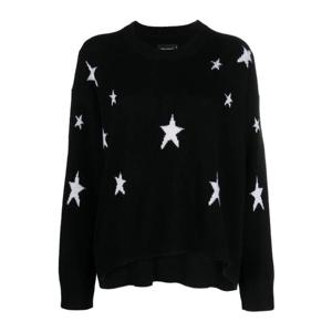 쟈딕앤볼테르 마커스 스타 프린트 캐시미어 스웨터  KWSW00066