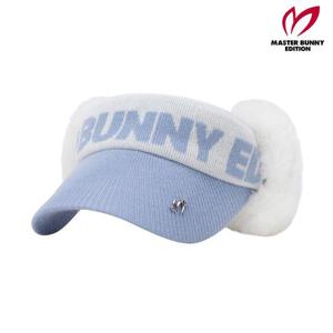 마스터바니  (421E4CP202) 여성 퍼 이어워머 니트 바이저