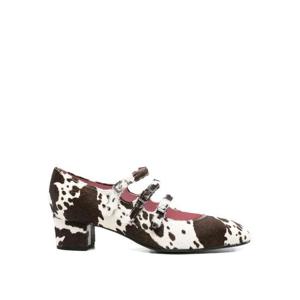 카렐 페리스 힐 펌프스 KINA25BRWHC Brown