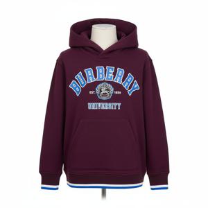버버리  남아 컬리지 그래픽 코튼 후디 8069183 C KB5 TALBOT COLLEGE B1014 (6-10)