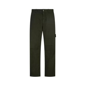 26 SS 스톤 아일랜드 로고 패치 와펜 코튼 카고 팬츠 그린 K2S153100035S0A10