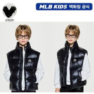 [MLB키즈PG] 스트릿 글로시 오버핏 덕다운 아동 베스트 7ADVB0156-50BKS