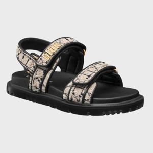 디올 샌들 KCO170CTG60U BEIGE BLACK DOM