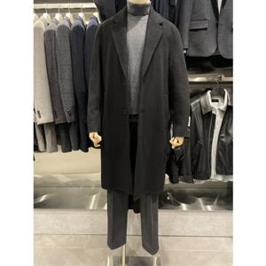 [지오지아]25FW 울캐시미어 핸드메이드 세미오버핏 코트 ADF4CG1801