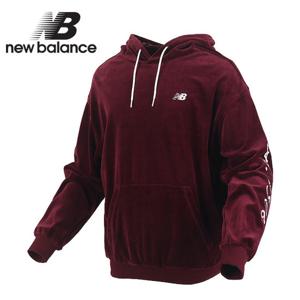 뉴발란스 공용 벨로아 롱 후드티(NBN0934023-29)_버건디