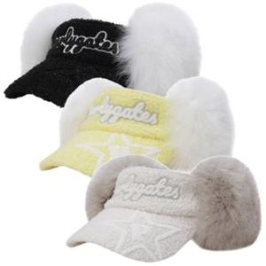 여성 퍼 이어워머 부클 썬바이저 521C4CP672