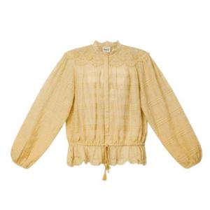 이자벨마랑 블라우스 26PHT0767FA D1J05E10LC Light ochre