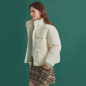 FOCUS  하이넥 코듀로이 패딩 점퍼 PBBF5W3JP1471