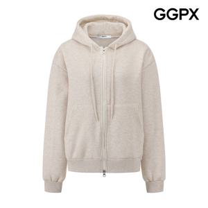 GGPX  플레인 기모 후드 집업 점퍼 GPBJP017F