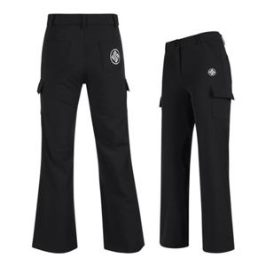 보스케 여성 겨울 골프웨어 뒷밴딩 와이드 기모 골프바지 LB251245