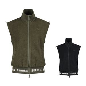 보스케 여성 겨울 골프웨어 골프 기모 부클 집업 조끼 LB251248