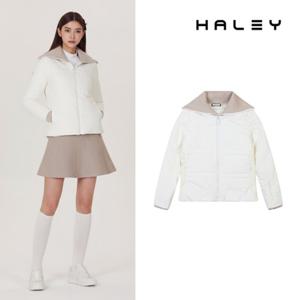 보스케 여성 겨울 골프웨어 와이드 카라 패딩 점퍼 LB251191