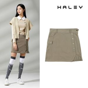 보스케 여성 봄 가을 골프 골프 플리츠 포켓 큐롯 스커트  LB251171