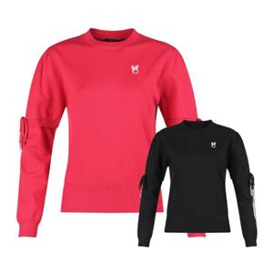 보스케 여성 가을 골프웨어 골프 리본 데일리 긴팔 니트 LB251139