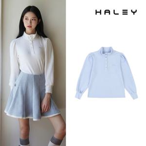 보스케 여성 가을 겨울 골프웨어 골프 부클 긴팔 티셔츠 LB251197