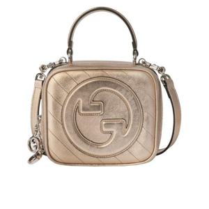 구찌 블론디 탑 핸들 백 744434AACBO 9504 METALLIC