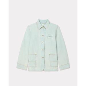 겐조 셔츠 FF62DV2616F4DT STONE BLEACHED BLUE DENIM DOM