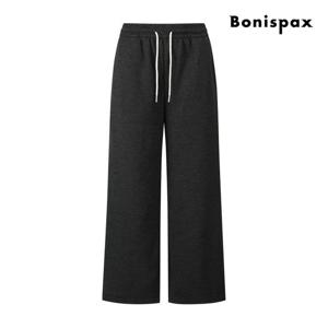 보니스팍스  루즈핏 밴딩 와이드 기모 팬츠 (XPBPT009M0)