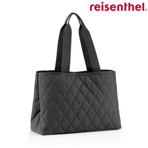 [라이젠탈] 클래식 쇼퍼백 L 롬버스블랙 RSTDK7059