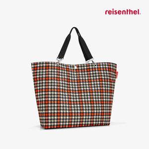 [라이젠탈] 쇼퍼백 XL 글렌체크레드 RSTZU3068