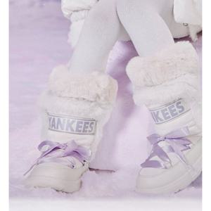 MLB키즈 걸즈 바운서 패딩 리본부츠 (7FWBCB256IV)