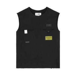 25 FW 메종마르지엘라 패치 포켓 탱크 탑 SH0NL0006MTN146 TP445725285
