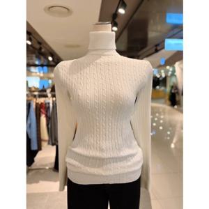 ab.fz 퓨얼 꽈배기 골지 폴라 데일리 니트 (ABXA1HW32A) US