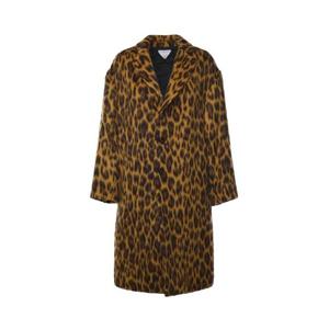 보테가베네타 코트 845602 V4YP02712 CAMEL BLACK BROWN