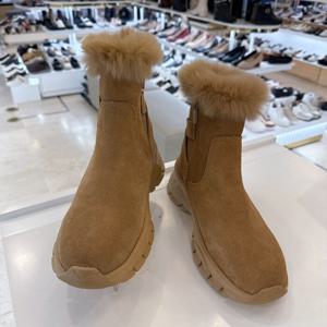 [무크]여성 미들기장 퍼부츠 422614 IO 카멜