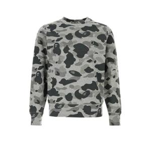 베이프 스웨터 1K80113005 GRAY PRINTED