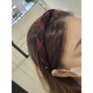[JJQUEEN] 그랜 타탄체크 헤어밴드 HR1633 HR1634 HR1643