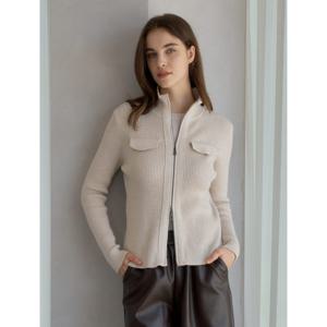 [탱커스]하이넥 골지 투웨이 집업 가디건 (TX3CD010L0)