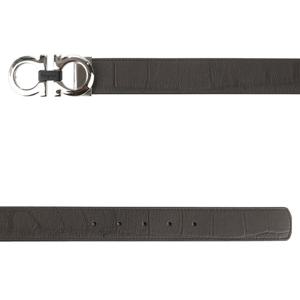 [페라가모] (67 5542 00 NERO 0756891) 남성 양면 벨트